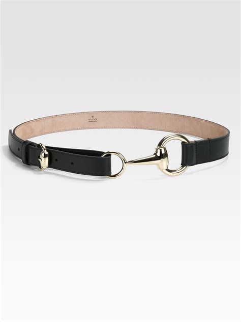 Gucci belt horsebit buckle